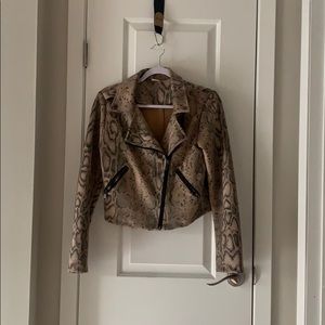 Animal Print Jacket